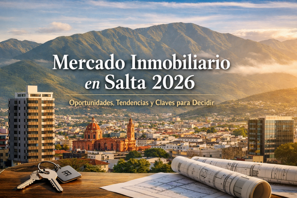 Mercado Inmobiliario en Salta 2026: Oportunidades, Tendencias y Claves para Decidir