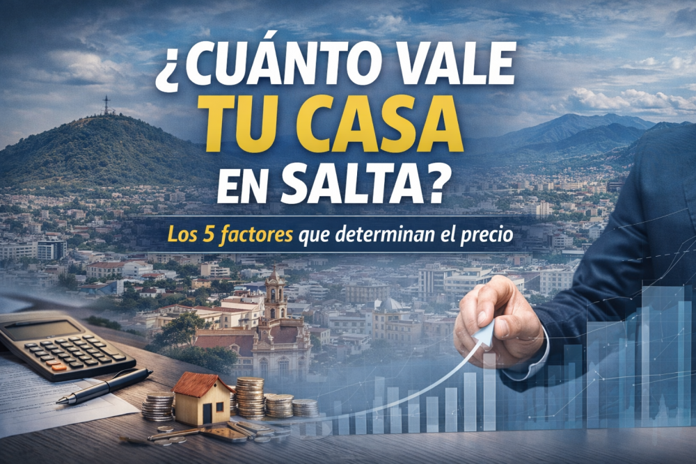 ¿Cuánto vale tu casa en Salta? Los 5 factores que determinan el precio real de una propiedad